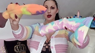 here is my new unboxing video 15 inch JACK the Stallion and Gideon 14.5 inch dildos from WEREDOG