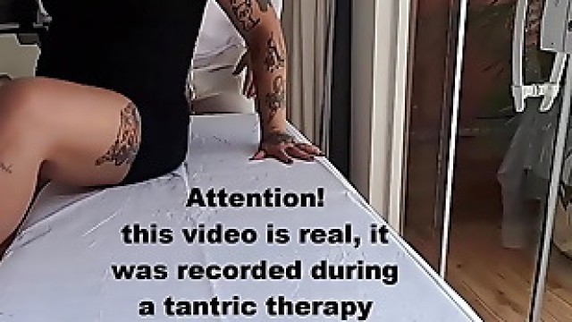 Hidden camera films patient being touched by therapist - Tantric massage - REAL VIDEO