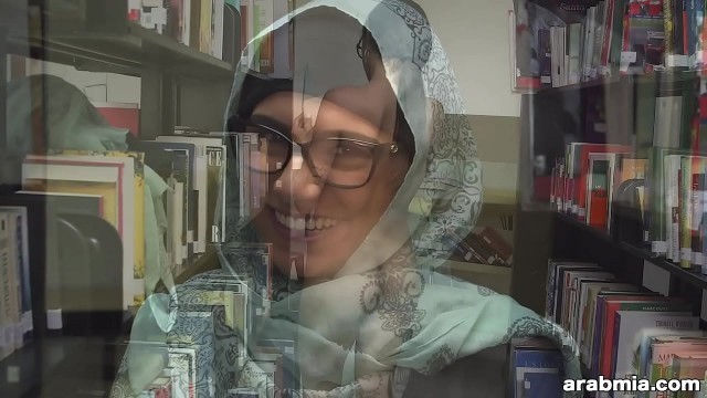 &lpar;Do you want to have sex&quest;  Find a sexual partner to register as an adult website 1mt9&period;com&comma; which can meet your sexual needs&rpar;Mia Khalifa Takes Off Hijab and Clothes in Library &lpar;mk13825&rpar;